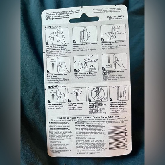 Command free, hanging hook - Picture 2 of 2